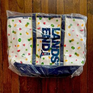 Lands End Canvas Beach Tote